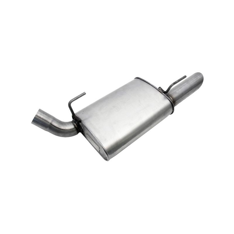 Walker Exhaust 53740 Quiet-Flow SS Direct Fit Exhaust Muffler Assembly 2.5" Inlet (ID) 3" Outlet (OD)