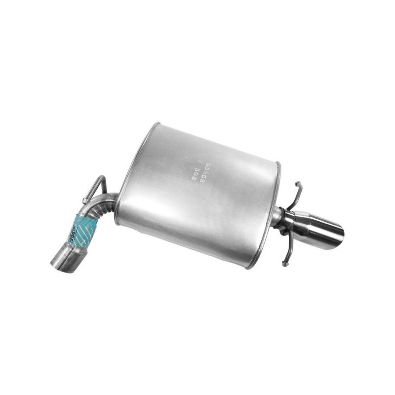 Walker Exhaust 53905 Quiet-Flow SS Direct Fit Exhaust Muffler Assembly 2" Inlet (ID) 3" Outlet (OD)