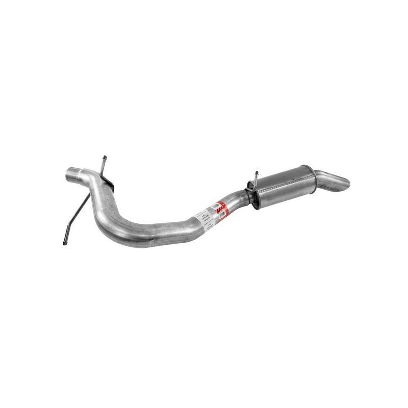 Walker Exhaust 55615 Direct Fit Exhaust Resonator and Pipe Assembly 3" Inlet (OD) 3.5" Outlet (OD)