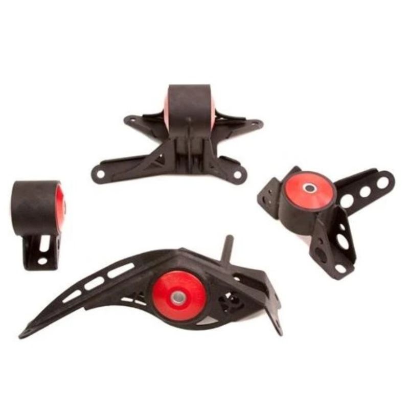 Innovative 10-15 Lotus Evora 2GR-FE/2GR-FZE Black Steel Mounts 75A Bushings