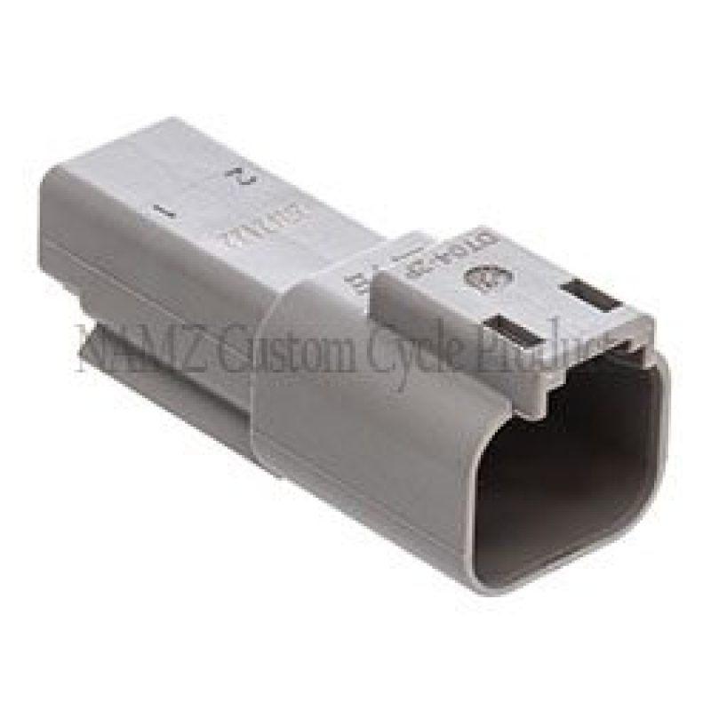 NAMZ DR-2G Deutsch DT Series 2-Wire Receptacle & Wedgelock - Gray (HD 72122-94GY)