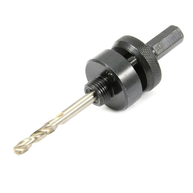 Forney 20756 Hole Saw Mandrel Industrial Pro with 7/16-Inch Shank, Fits Forney 20714-20752