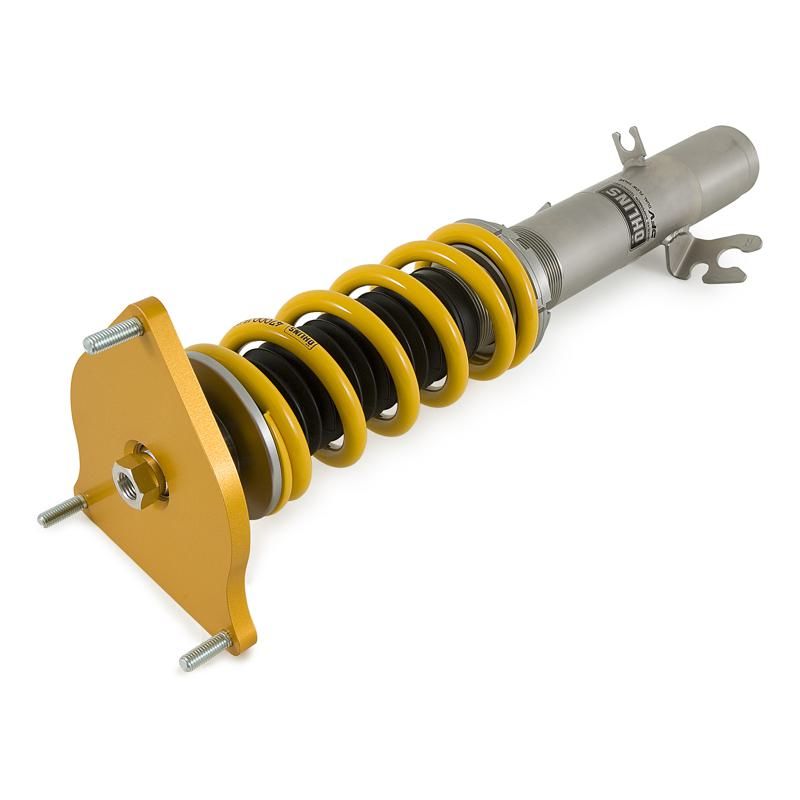 Ohlins BMS Mi10S1 Road & Track Coilover Suspension System featuring Dual Flow Valve Technology