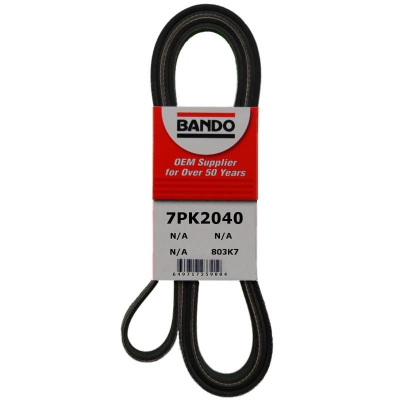 BANDO BELTS 7PK2040 Bando USA OEM Quality Serpentine Belt