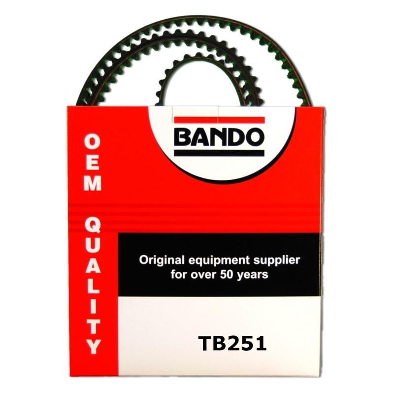 BANDO BELTS TB251 Bando USA Precision Engineered OHC Timing Belt