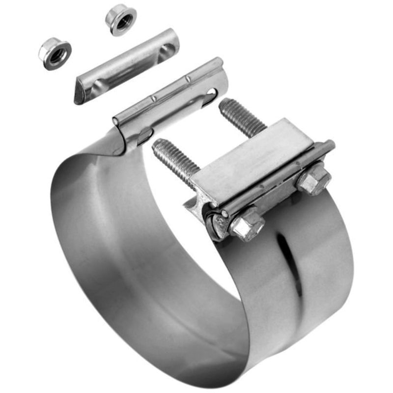 AP Exhaust 9660 2" Preformed Exhaust Clamp - TorcTite Lap Joint - Aluminized Steel
