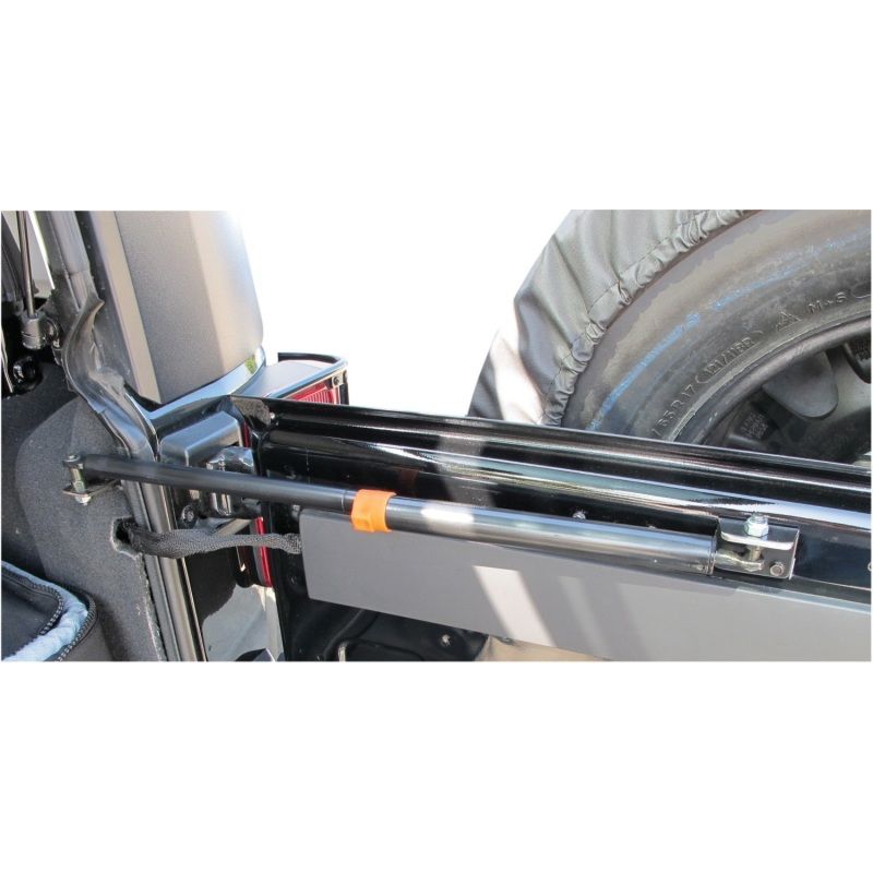 Rampage 2007-2010 Jeep Wrangler(JK) Rear Door Heavy Duty Gas Strut - Black