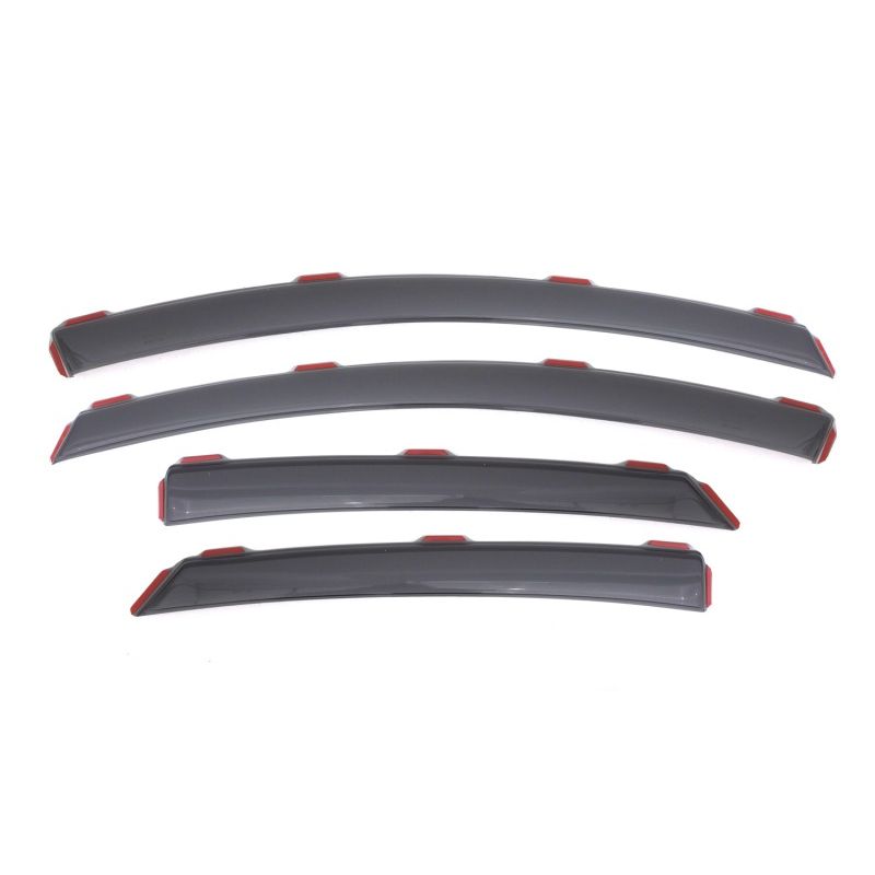 Lund 13-17 Ford Fusion Ventvisor Elite Window Deflectors - Smoke (4 Pc.)