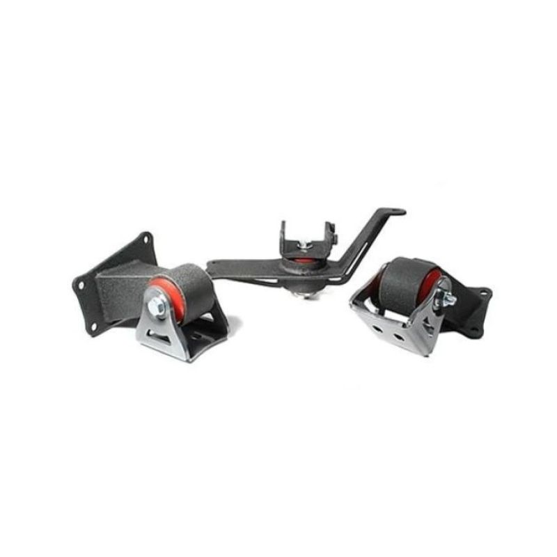 Innovative 00-09 Honda S2000 F-Series Black Steel Mounts 75A Bushings