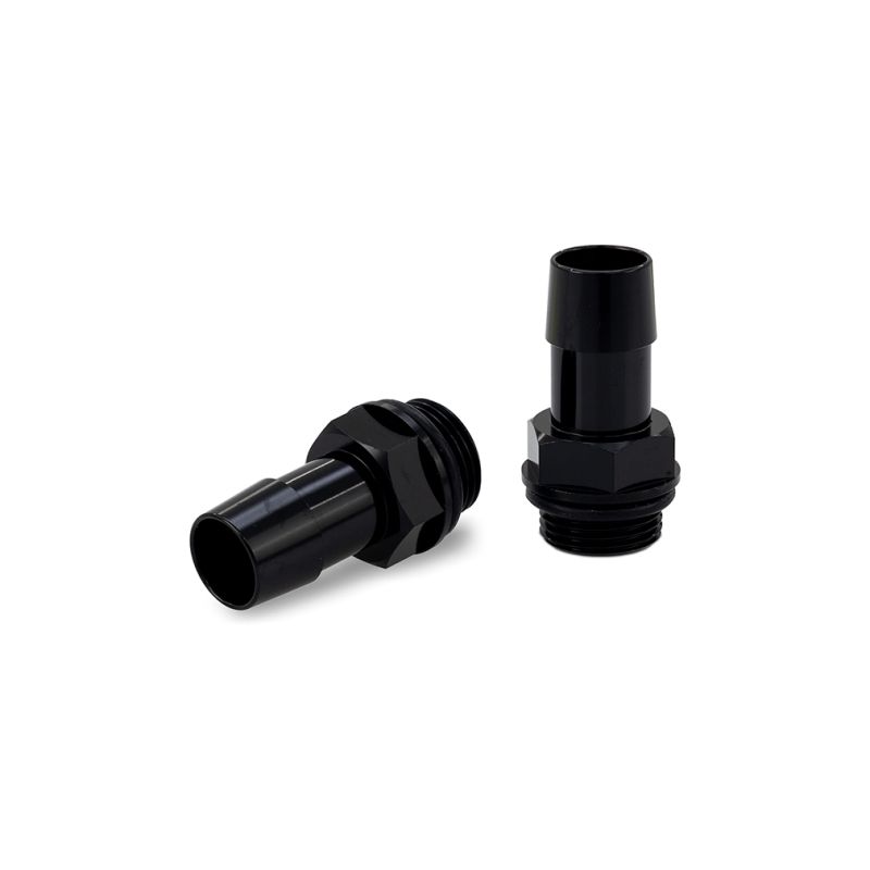 Mishimoto MMFT-M20-58BK 2pcs. M20x1.5 5/8in Aluminum Catch Can Fittings - Black