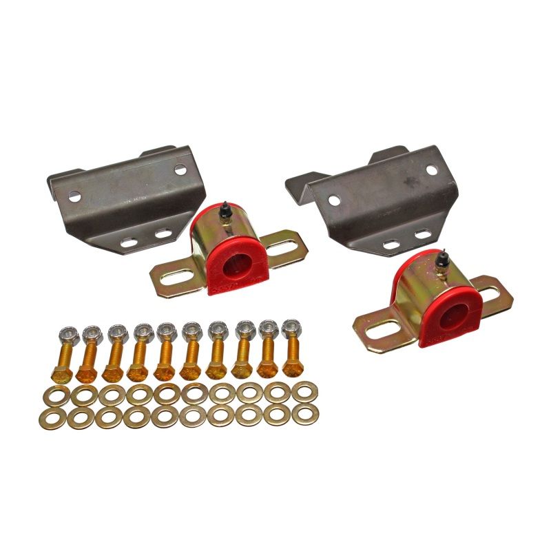 Energy Suspension 5.5135R 67-72 Dodge Dart / 65-69 Charger Red 15/16in Greasable Bushing Adapter Kit