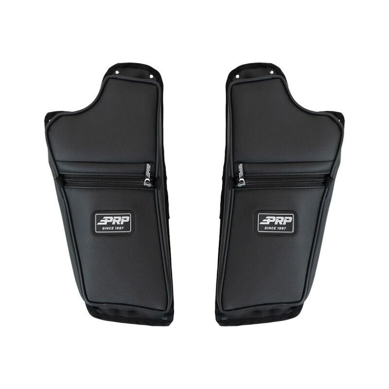 PRP Seats E118-210 2016+ Polaris General Front Lower Door Bags w/Knee Pad - Pair