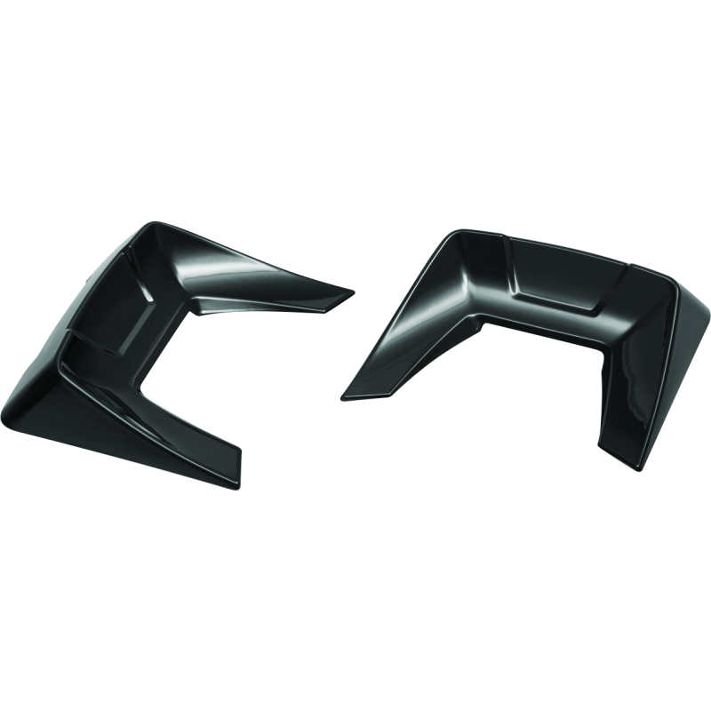 Kuryakyn 7067 Speedform Saddlebag Lid Spoilers 14-Up Touring Models Black