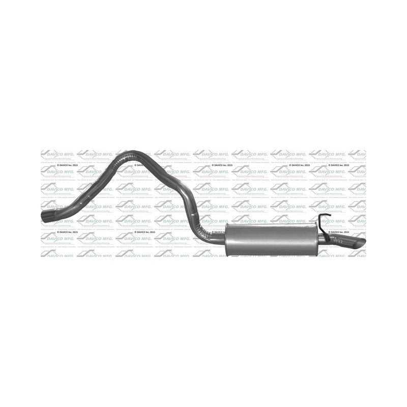 Davico 574575 Exhaust Pipe