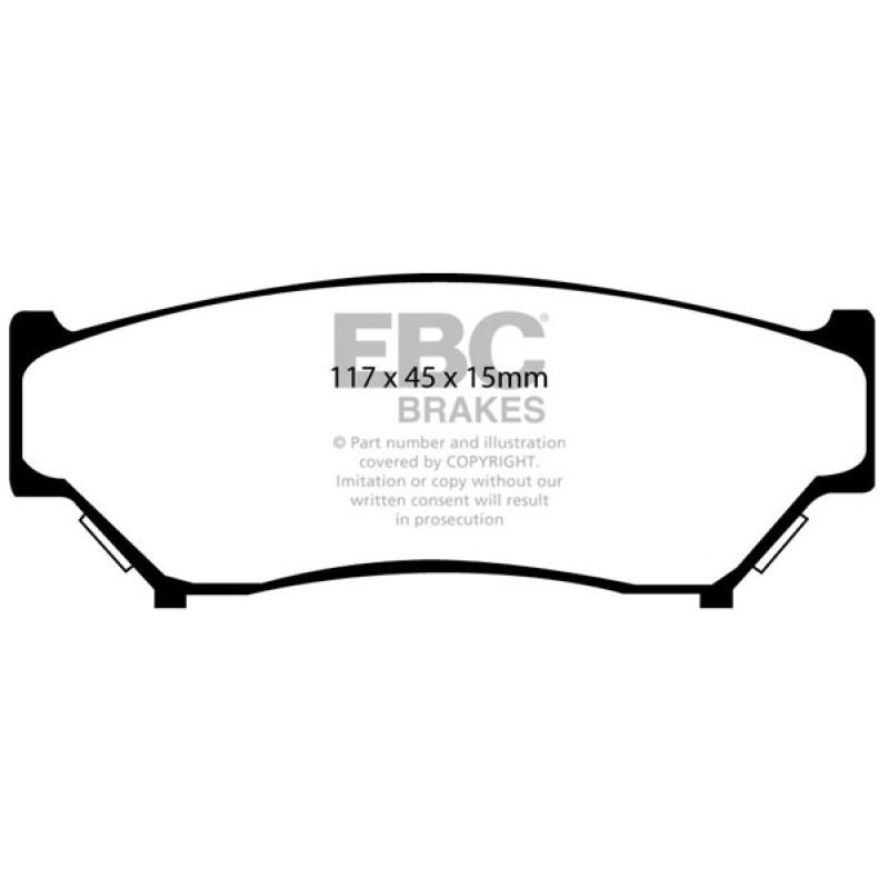 EBC UD807 99-03 Chevrolet Tracker 2.0 Ultimax2 Front Brake Pads