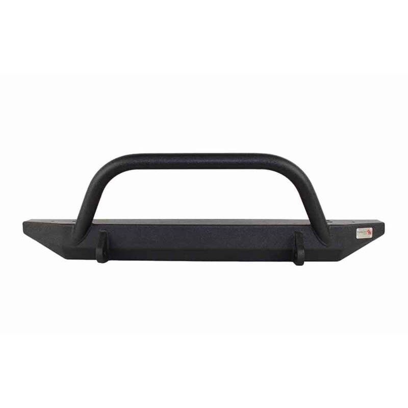 Fishbone Offroad FB22048 97-06 Jeep Wrangler TJ Rubicon Front Bumper W/Winch Guard - Blk Textured Powdercoat