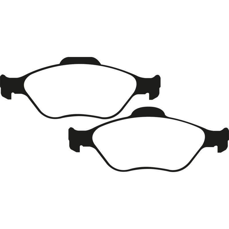 EBC DP2197/2 08+ Lotus 2-Eleven 1.8 Supercharged Greenstuff Front Brake Pads