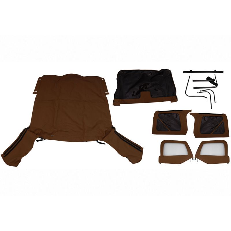 Rampage 68517 1997-2006 Jeep Wrangler(TJ) Complete Top - Spice Denim