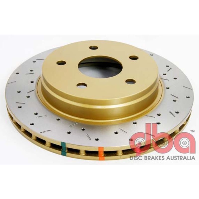 DBA 05-09 Dodge Durango/05-10 Ram 4000 Series Drilled and Slotted Front Rotor