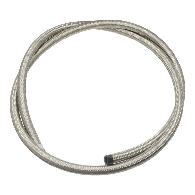 DeatschWerks 6-02-0813-6 8AN Stainless Steel Double Braided CPE Hose - 6ft