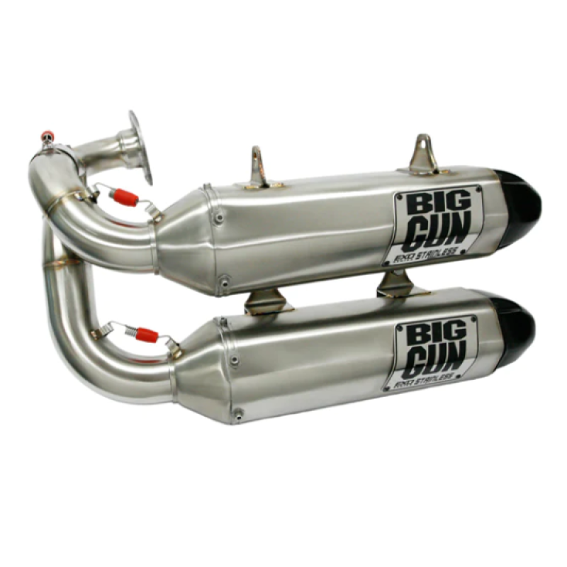 Big Gun 19-22 Honda TALON 1000R/X EXO Stainless Dual Slip On Exhaust