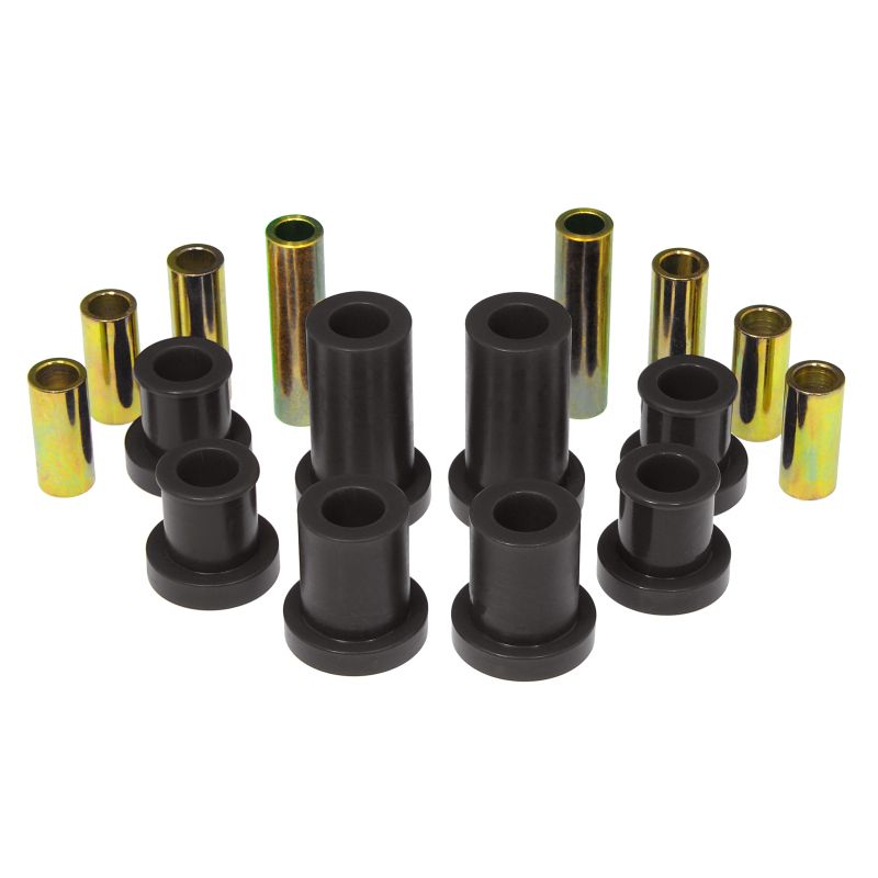 Prothane 07-14 Chevy Silverado 2/4wd Upper/Lower Front Control Arm Bushings - Black
