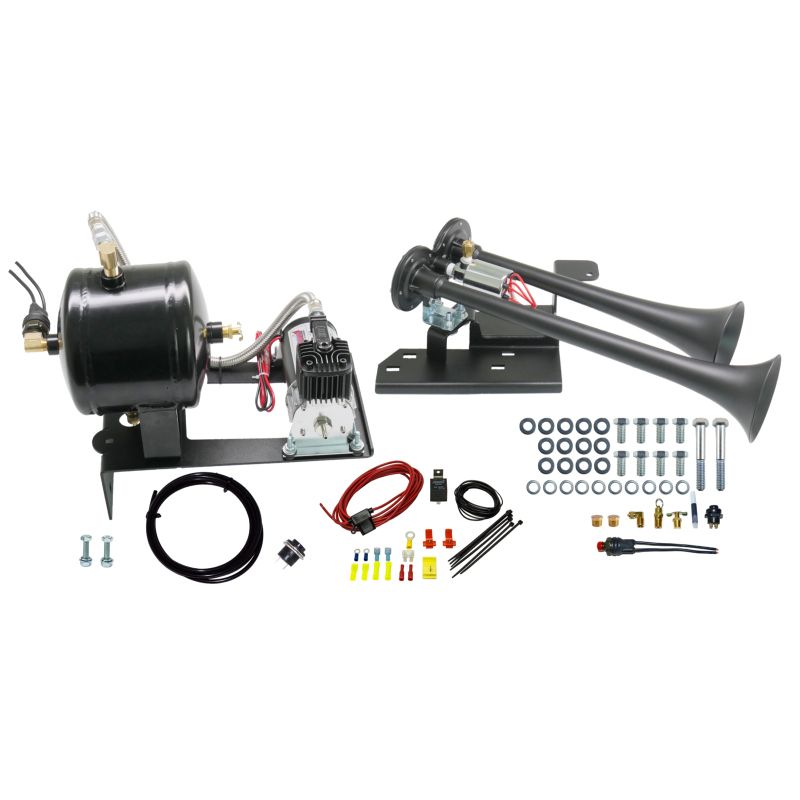 Kleinn Air Horns GMTRK-4 Kleinn 19-21 Chevrolet Silverado/ Sierra Onboard Air System w/ Model 102-1 Horns