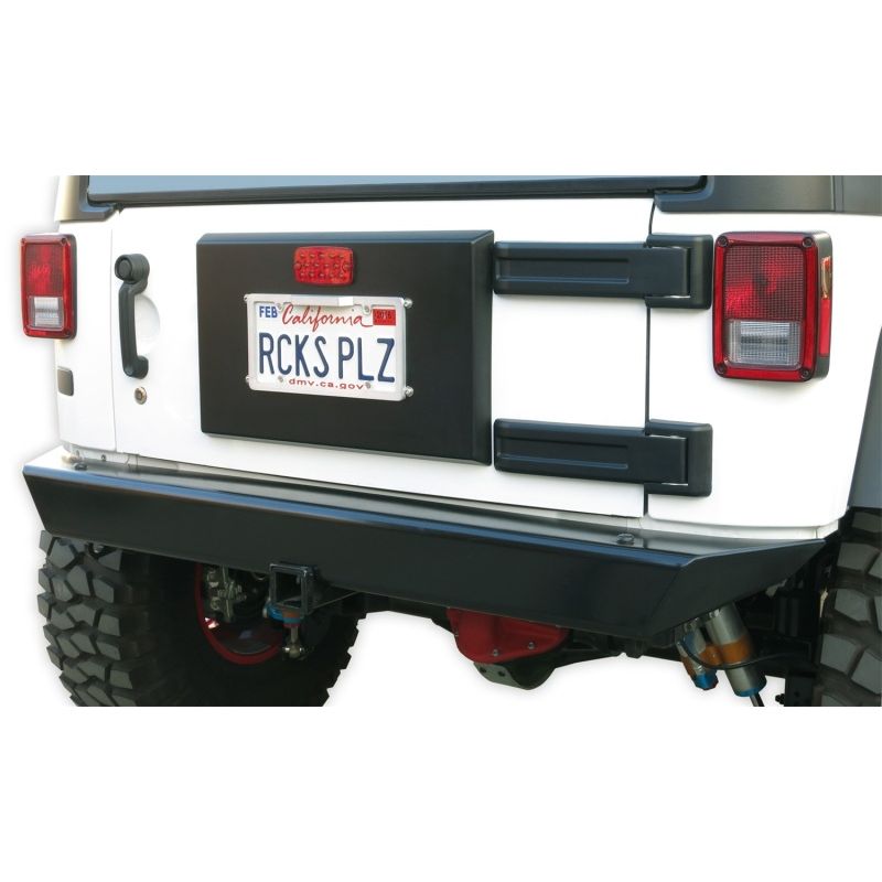 RockJock JK Spare Tire Mount Delete And Vent Cover w/ All Mounting Hardware