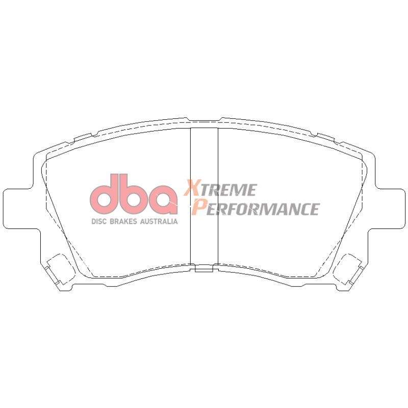 DBA 02-03 Subaru WRX / 98-01 Subaru Impreza XP650 Front Brake Pads