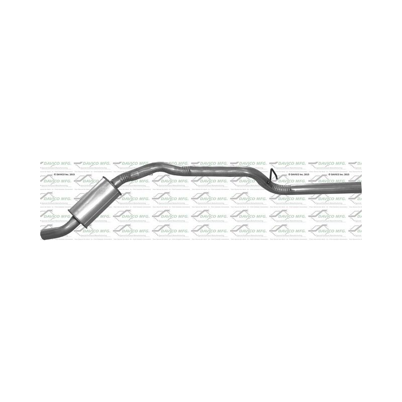 Davico 675166 Exhaust Pipe