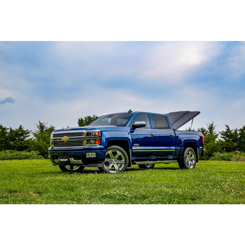 Undercover UC1218 19-20 GMC Sierra 1500 (w/ MultiPro TG) 6.5ft Elite Bed Cover - Black Textured