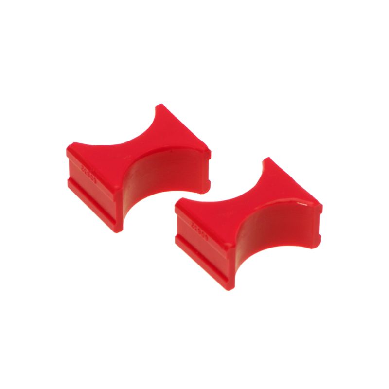 Prothane 19-1721 Universal Shock Reservoir Mounts - 2.0/2.0 Diameter - Red