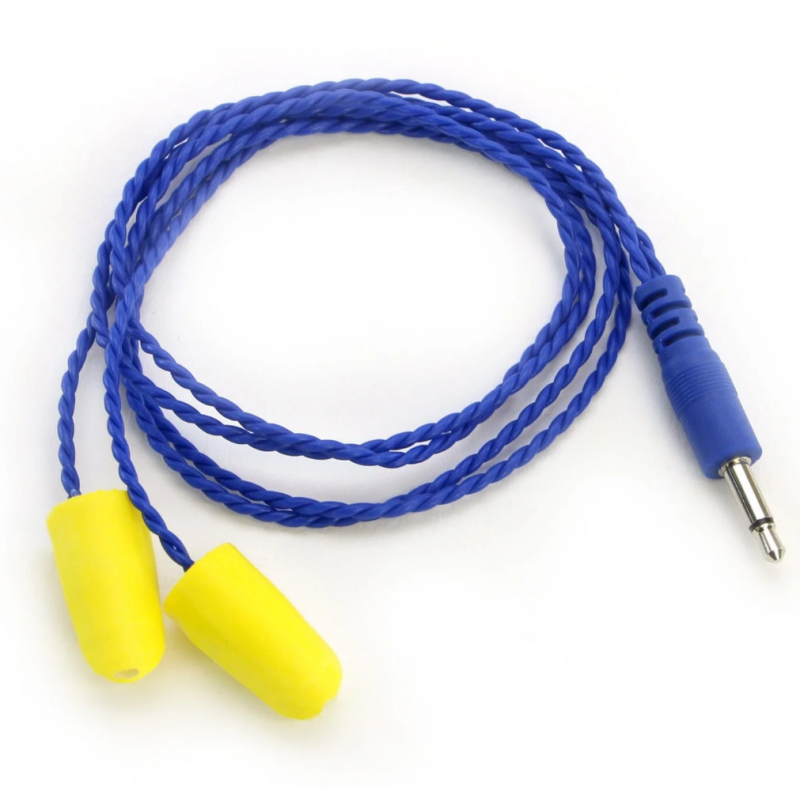 Rugged Radios ALPHA-BUDS-M AlphaBud Foam Earbud Speakers - Mono and Stereo Mono