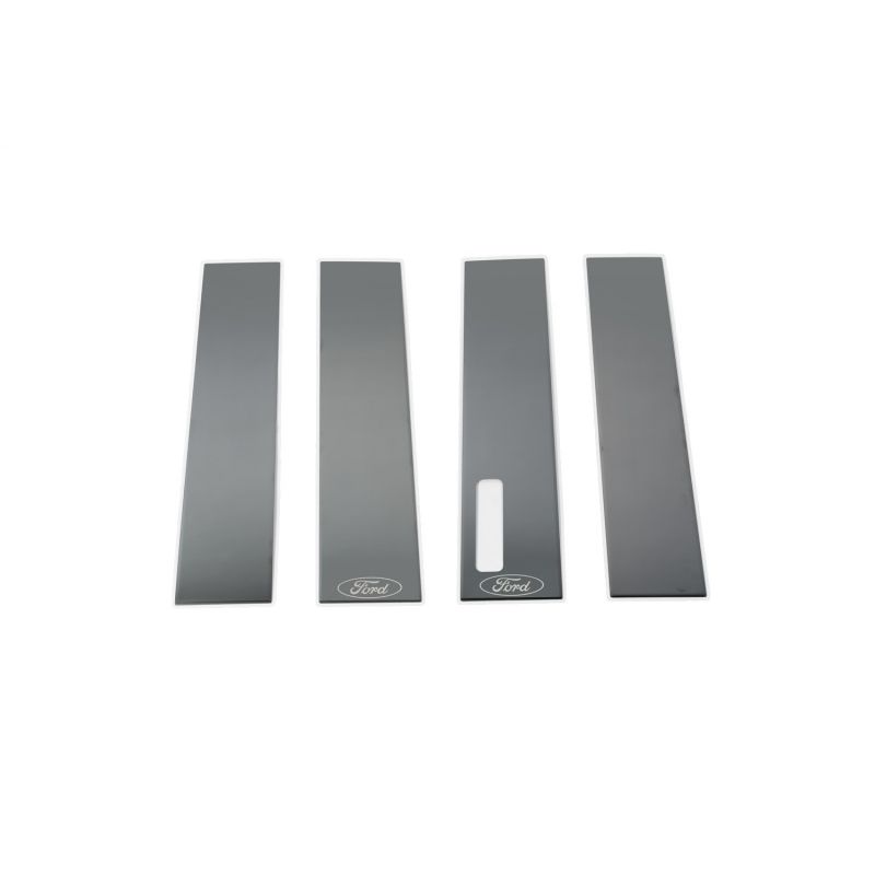 Putco 402680BPFD 17-20 Ford SuperDuty - Crew Cab / SuperCab w/ Keypad Black Platinum Pillar Posts Classic