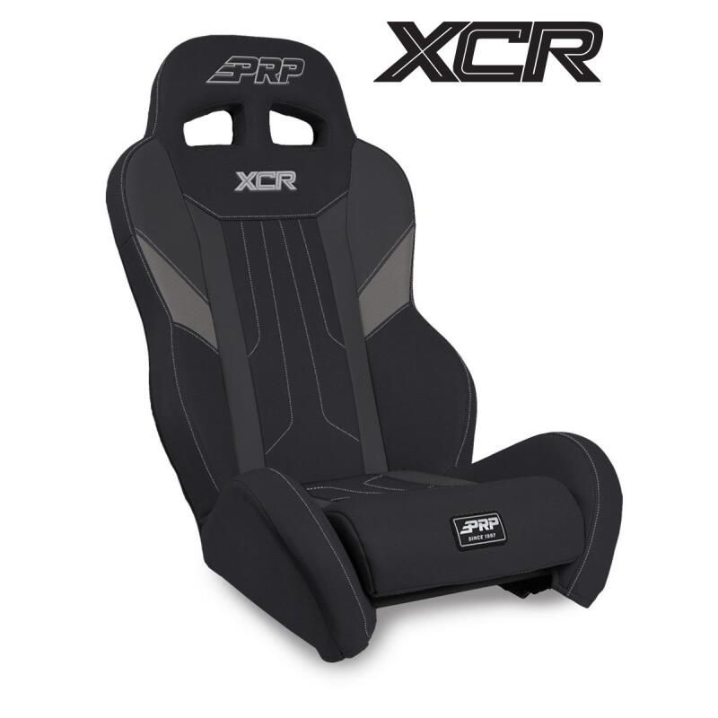 PRP Seats A8008-203 PRP XCR Rear Suspension Seat - Black/Gray