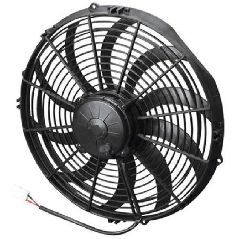 SPAL 30102042 1864 CFM 14in High Performance Fan - Pull/Curved (VA08-AP71/LL-53A)