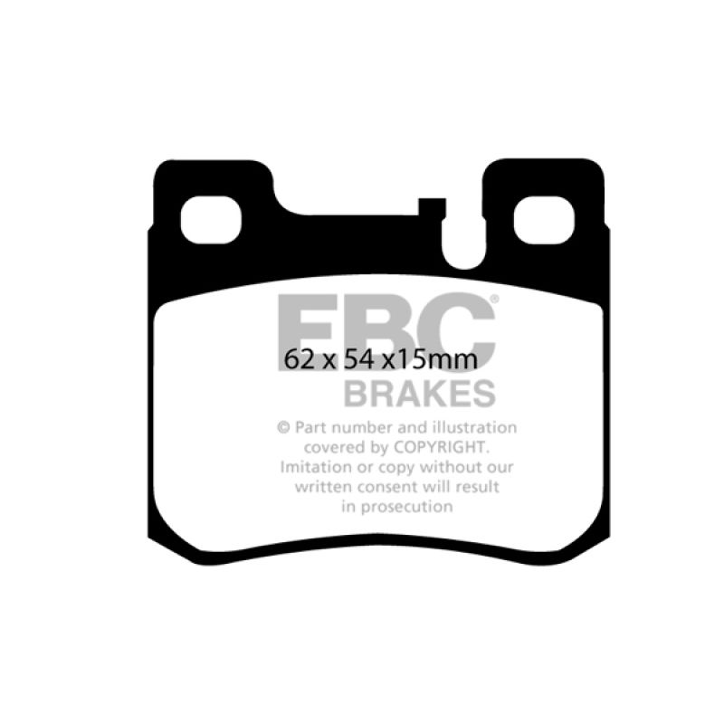 EBC UD620 94-95 Mercedes-Benz C220 (W202) 2.2 (ASC) Ultimax2 Rear Brake Pads