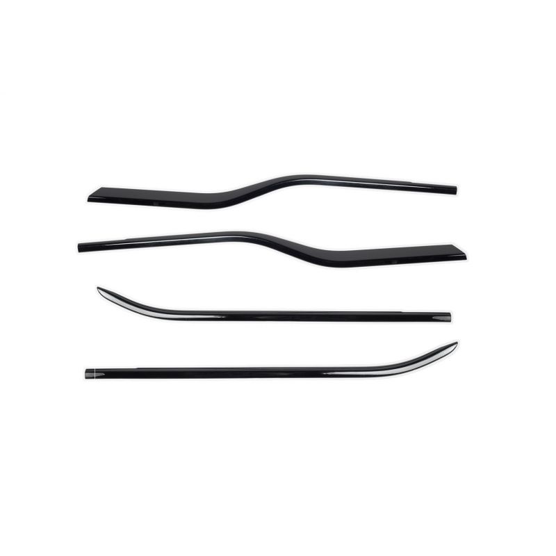 Putco 98563 15-20 Ford F-150 - Super Cab (ABS Window Trim) Tinted Window Trim Accents