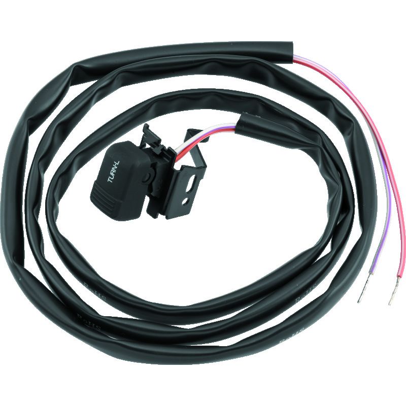 TwinPower 601695 Twin Power 96-13 Big Twin XL V-Rod Black Left Turn Signal Switch Replaces H-D 71598-96 71685-06A