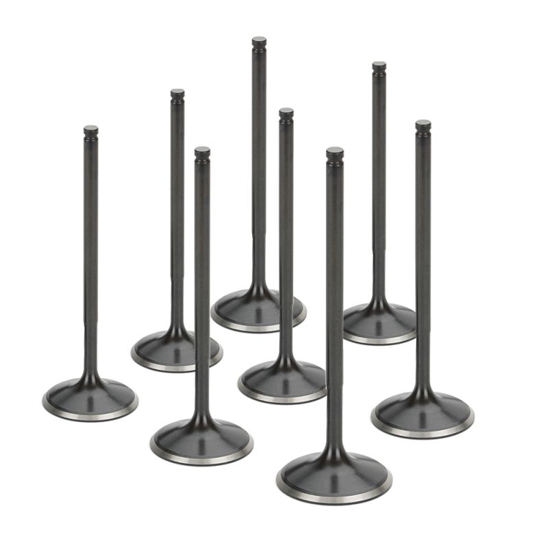Supertech TIVN-1031F-8 Toyota Celica 2ZZ 34x5.48x111.25mm Flat Black Nitride Intake Valve - Set of 8