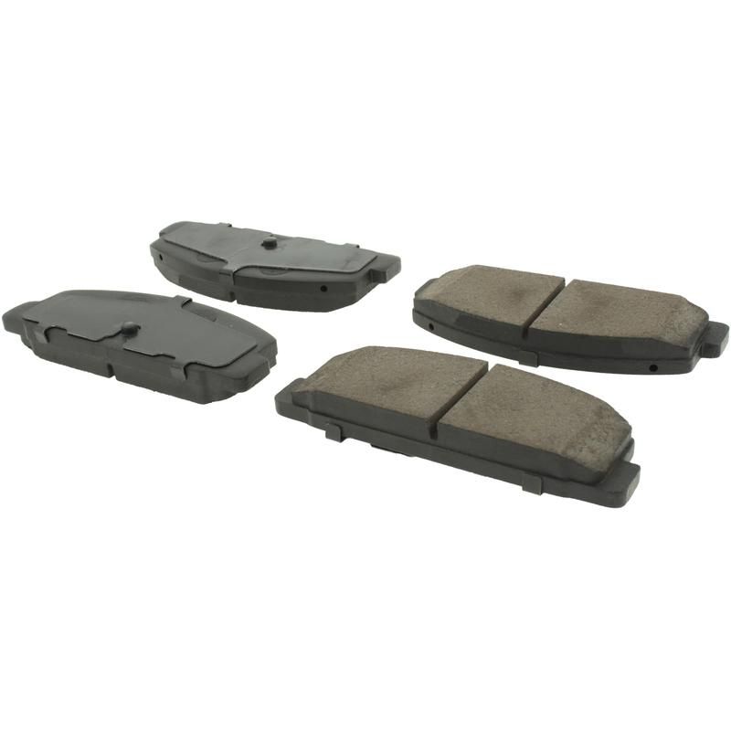 CENTRIC PARTS 105.03320 Posi Quiet Ceramic Brake Pads with Shims and Hardware