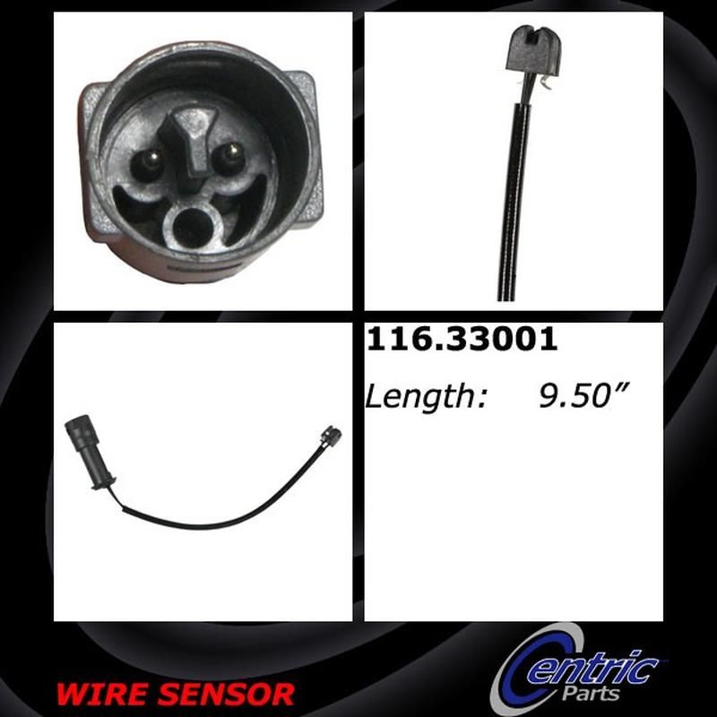 CENTRIC PARTS 116.33001 Centric Brake Pad Sensor Wire