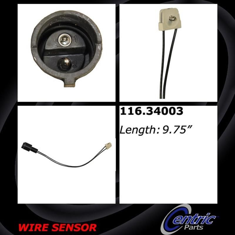 CENTRIC PARTS 116.34003 Centric Brake Pad Sensor Wire
