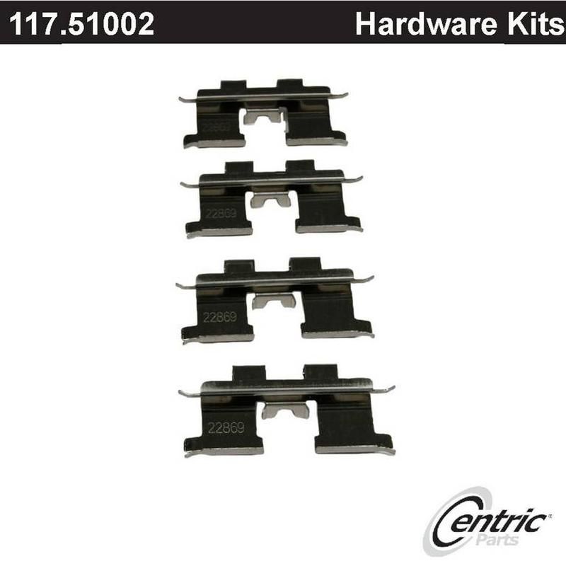 CENTRIC PARTS 117.51002 Centric Disc Brake Hardware Kit