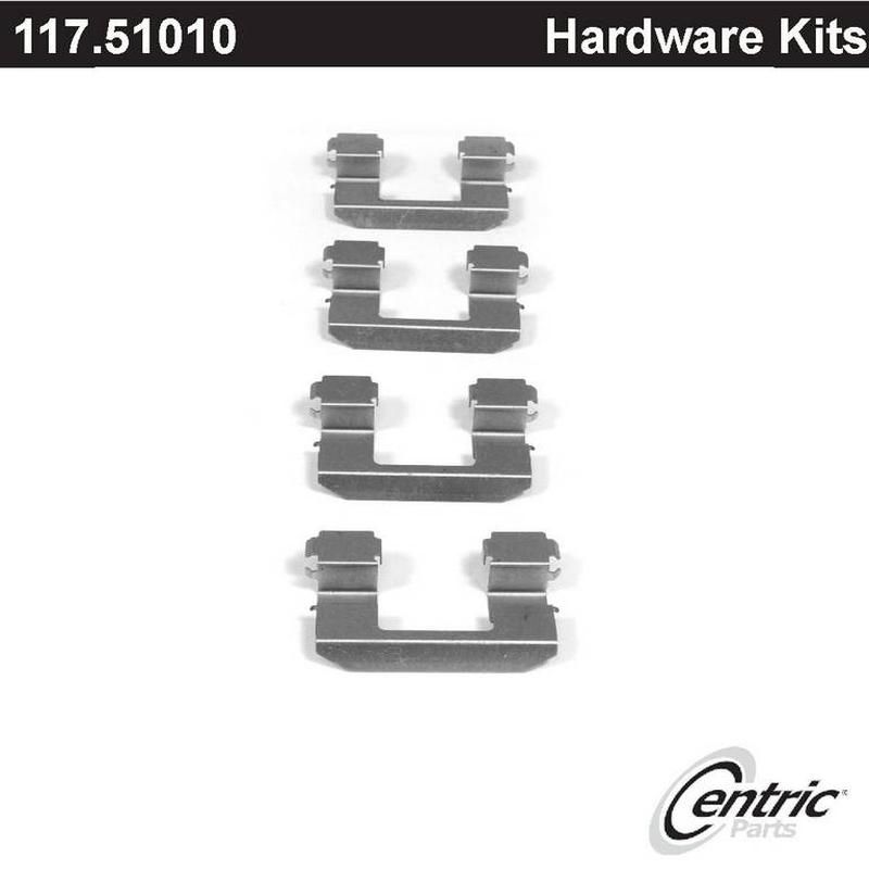 CENTRIC PARTS 117.51010 Centric Disc Brake Hardware Kit