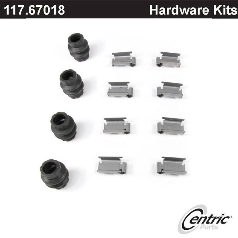 CENTRIC PARTS 117.67018 Centric Disc Brake Hardware Kit