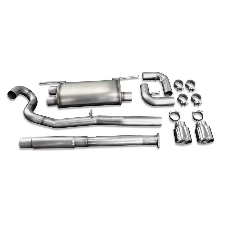 JBA 30-9030 17-20 Toyota FT86/13-20 Subaru BRZ 2.0L 2-1/2in 304SS Cat-Back Exhaust w/4in Tips