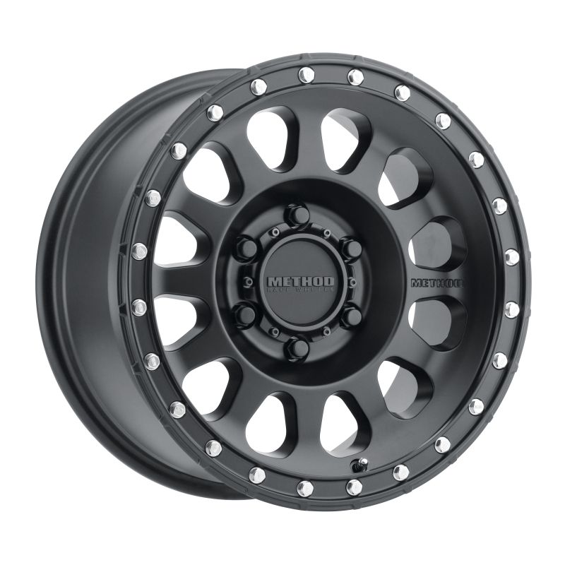 Method Wheels MR31568060500 Method MR315 16x8 0mm Offset 6x5.5 106.25mm CB Matte Black Wheel
