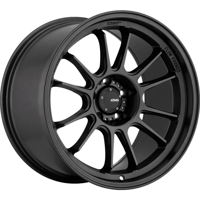 Konig HG18520255 Hypergram 18x11 5x120 ET25 Matte Black Wheel