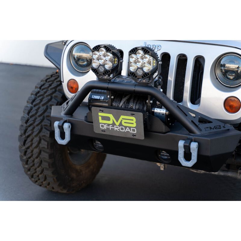 DV8 Offroad LPBM-02 Fairlead Mounted Flip-Up License Plate Bracket